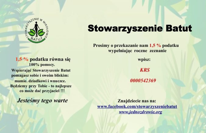 1.5% podatku ma znaczenie